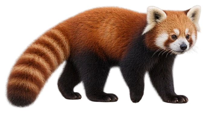 Panda roux de Faunelya